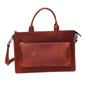 Custom Leather Laptop Bag for Women