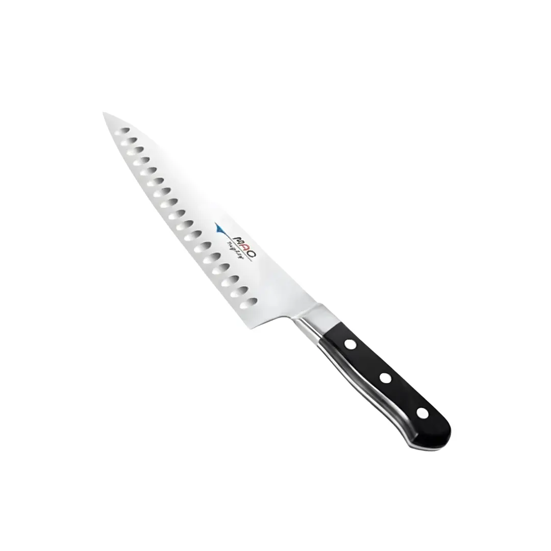 MAC MTH-80 8” Professional Japanese Chef’s Knife – Razor-Sharp Dimpled Blade, Superior Edge Retention