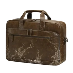 Personalized Leather Messenger Bag for Men