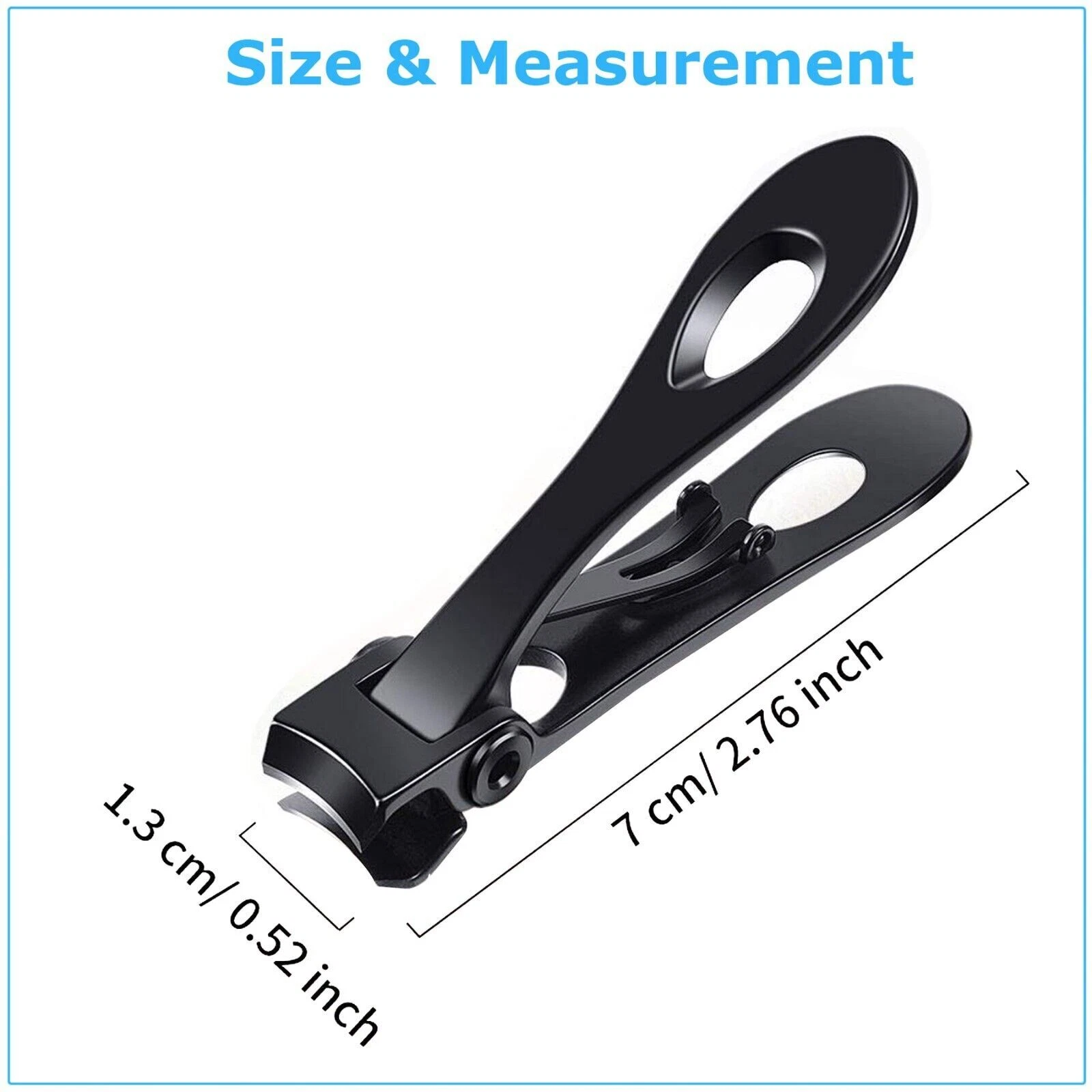 2x Men Hot Extra Large Toe Nail Clippers For Thick Nails Heavy Duty Professional - Image 8
