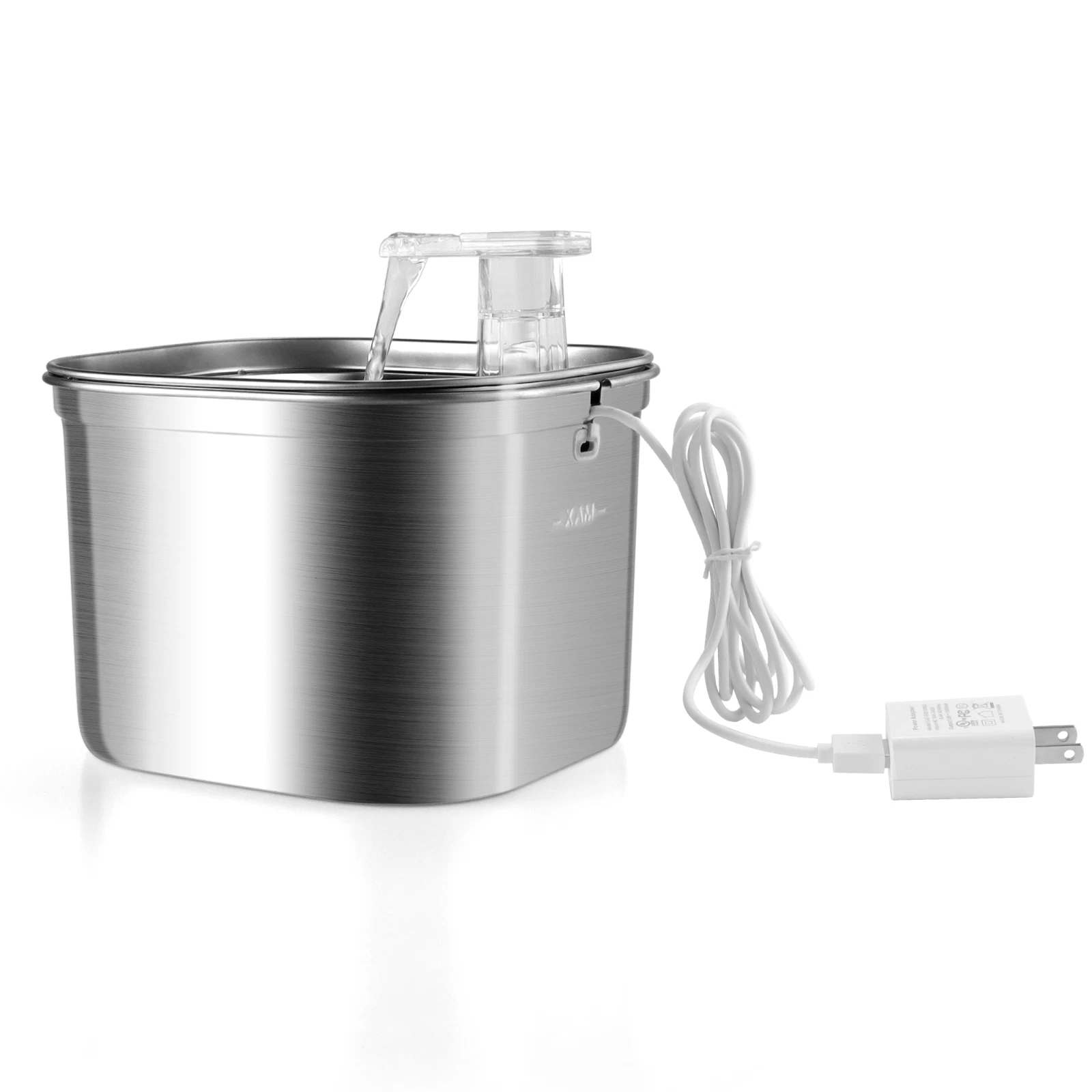 Cat Water Fountain Stainless Steel 74oz/2.2L Automatic Pet Dog Water Fountain - Image 6