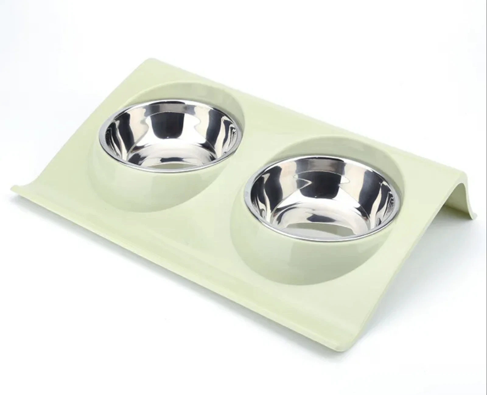 Dog Bowl Cat Bowl Raised Double Pet Feeder Anti Sickness Bowl for Food and Water - Image 4
