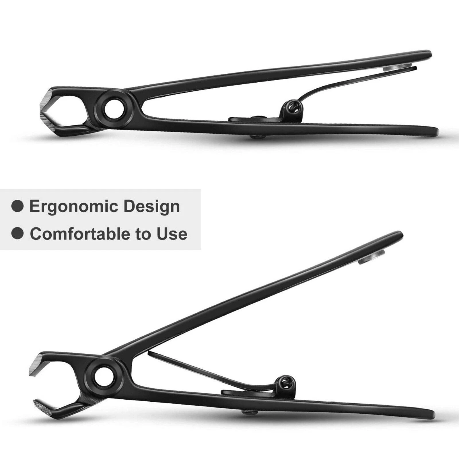 2x Men Hot Extra Large Toe Nail Clippers For Thick Nails Heavy Duty Professional - Image 5